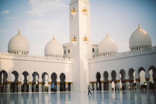 la grande mosquée d’abu dhabi,sheikh zayed,dubaï