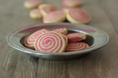 biscuits tourbillons vanille  fraise
