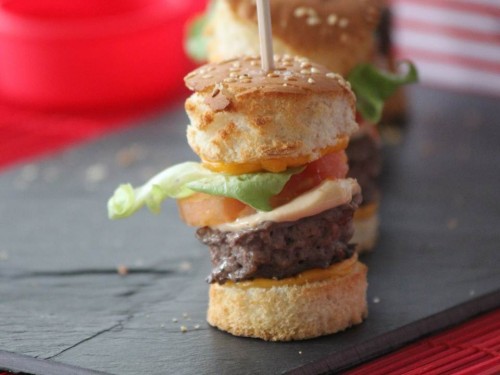 Mini burger party larousse, my cooking blog 