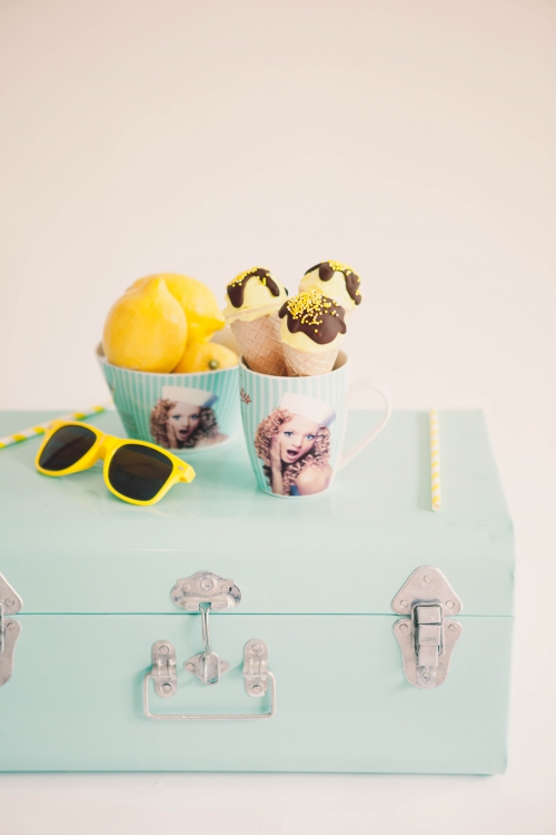 cake pops version cornet de glace (vanille,citron et chocolat),cake pops créative magasine,my cooking blog,blog nantes