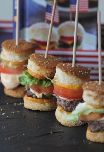 Mini burger party larousse, my cooking blog 