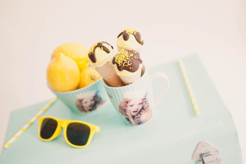 cake pops version cornet de glace (vanille,citron et chocolat),cake pops créative magasine,my cooking blog,blog nantes