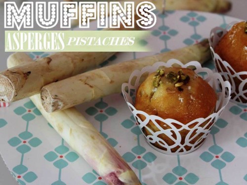 muffins asperges et pistaches