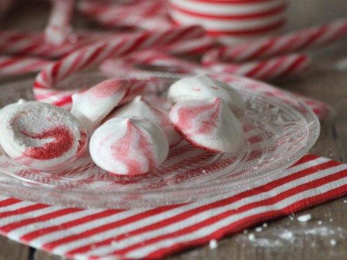 meringues version candy cane,meringues candy cane,candy cane meringues