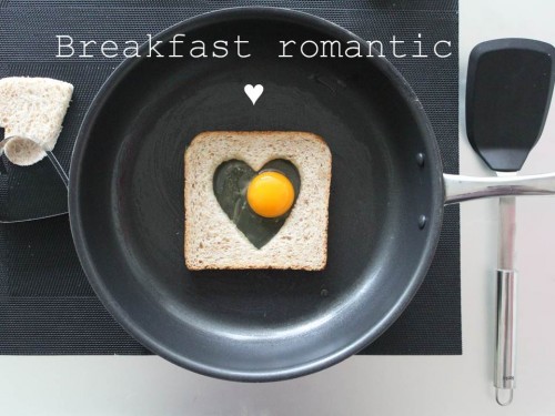 Petit déjeuner romantique saint valentin, my cooking blog